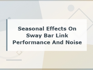 Seasonal Effects on Sway Bar Link Performance and Noise